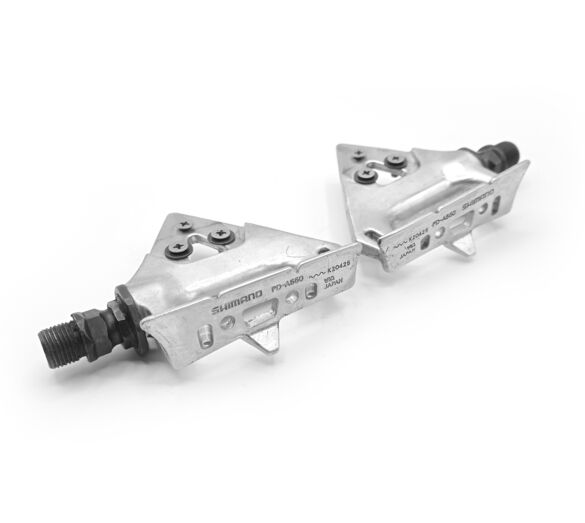 Pédales Shimano PD-A550 aluminium 9/16x20 vélo vintage course old bicycle pedals