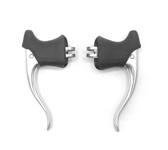 Manettes poignées leviers freins vélo vintage ancien old bike brake levers