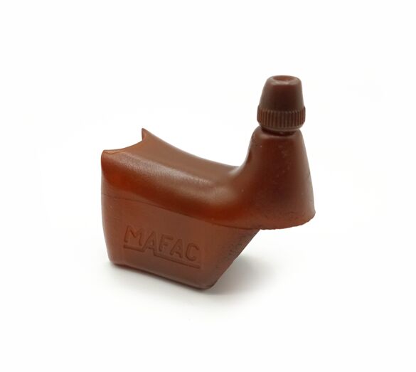 1 x Repose Main / Cocotte MAFAC vélo vintage Marron Hand rest Brake hood