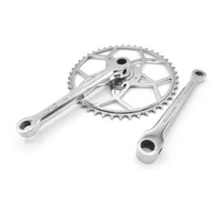 Pédalier NERVAR 46 dents 170mm vélo vintage ancien