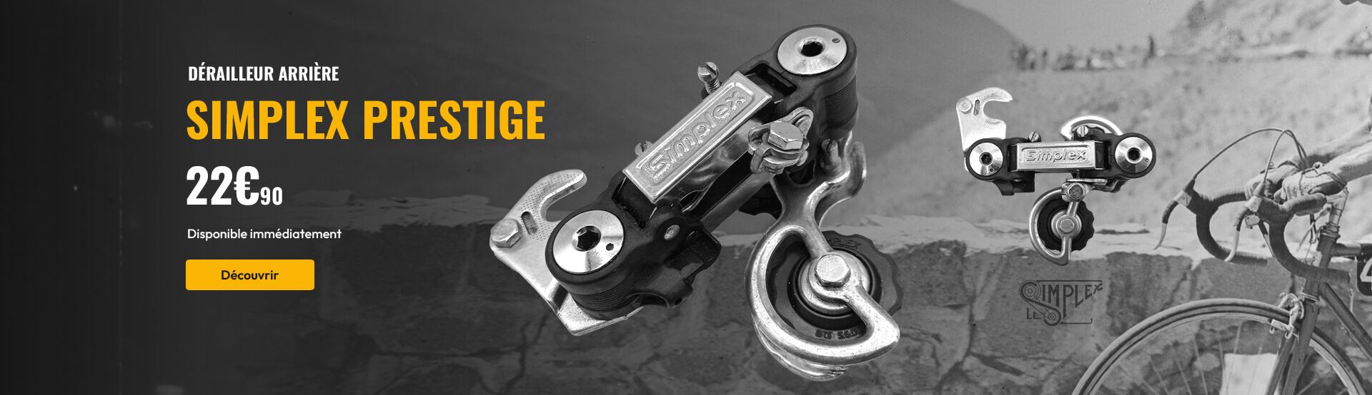 DÉRAILLEUR ARRIÈRE Simplex Prestige