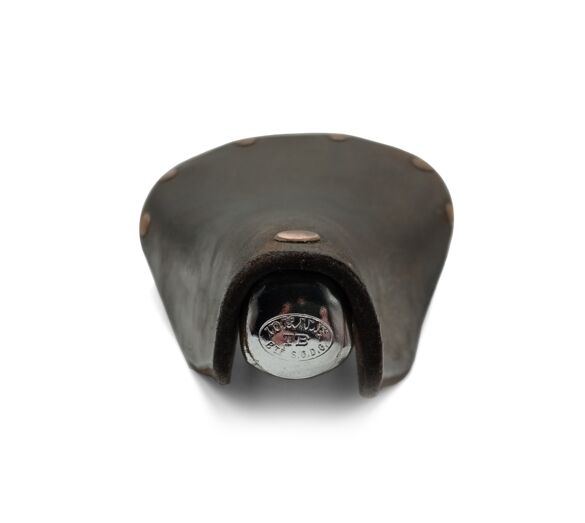 Selle de vélo en cuir Idéale Diagonale n°92 Made in France Rodée Main Rebour