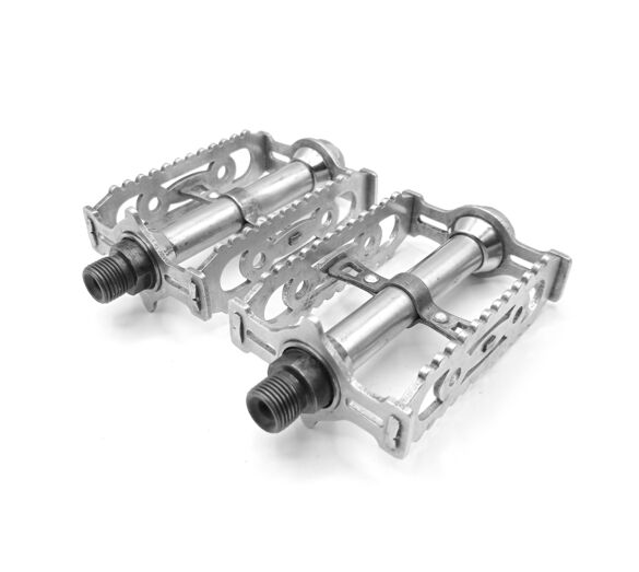 Pédales LYOTARD 460D en aluminium 14x1.25 vélo vintage course 1970s France