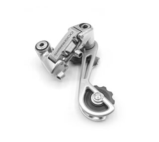 Dérailleur arrière SHIMANO 600 RD-6207 grande chape Rear derailleur old vintage bike