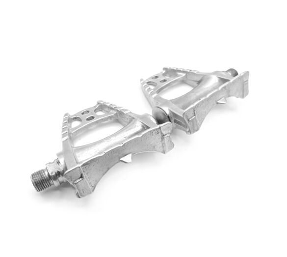 Pédales Maillard CXC 14x1.25 aluminium France vélo vintage old bicycle pedals