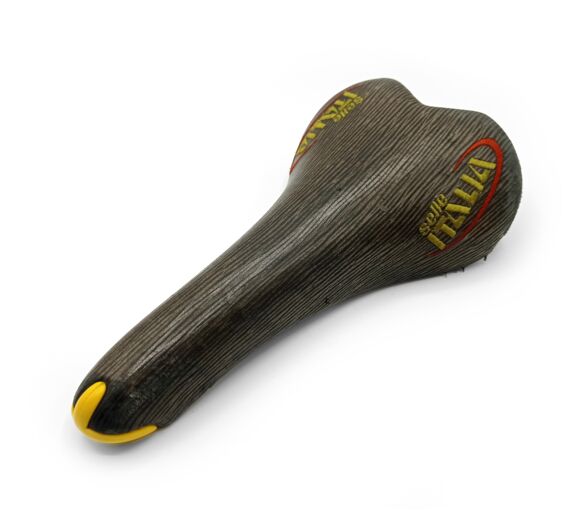 Selle Italia Turbo Matic 3 cuir retro vélo vintage ancien