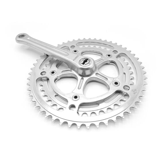 Pédalier STRONGLIGHT 104 - 52/42 crankset old bike vintage 14x125 /170mm Axe Car
