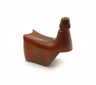 1 x Repose Main / Cocotte MAFAC vélo vintage Marron Hand rest Brake hood