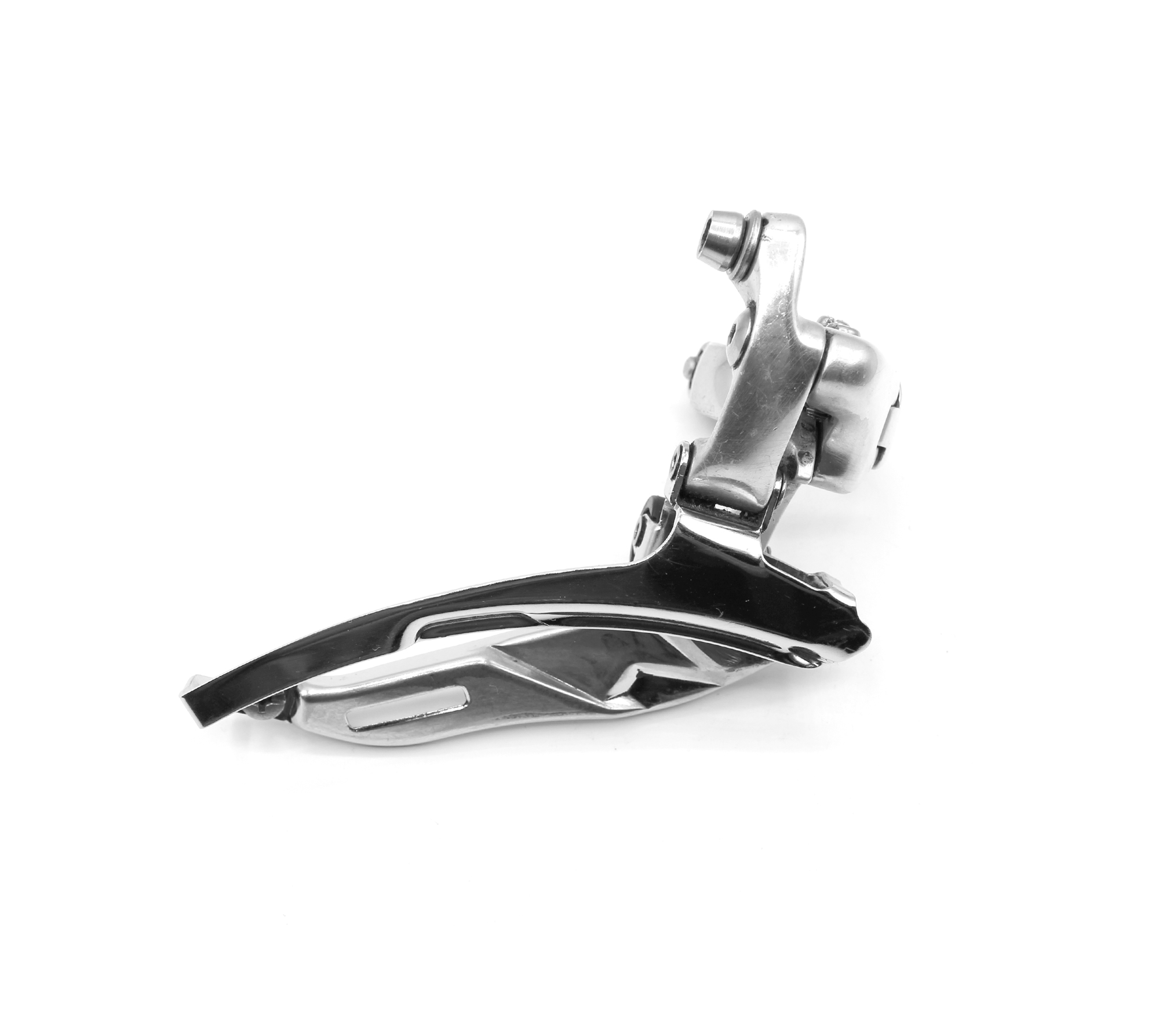 Shimano 105 front derailleur double braze on mount used black fd-5700